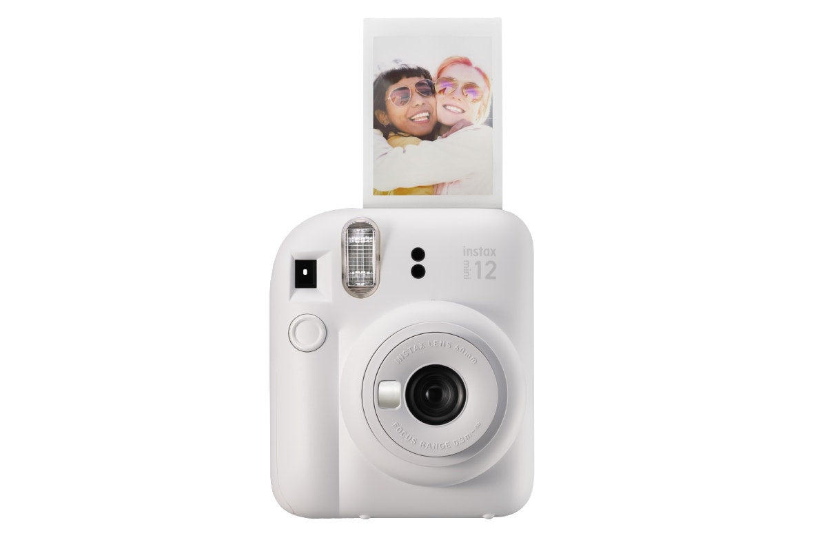 Fujifilm Instax Mini 12 Memory Maker Bundle (Clay White)