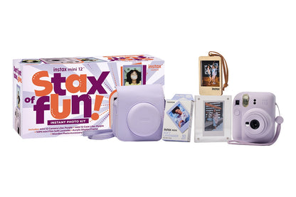 Fujifilm Instax Mini 12 Memory Maker Bundle (Lilac Purple)