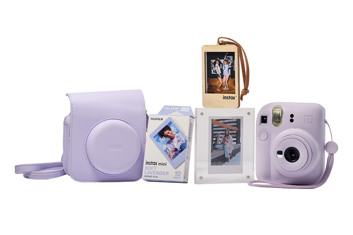 Fujifilm Instax Mini 12 Memory Maker Bundle (Lilac Purple)
