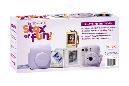 Fujifilm Instax Mini 12 Memory Maker Bundle (Lilac Purple)