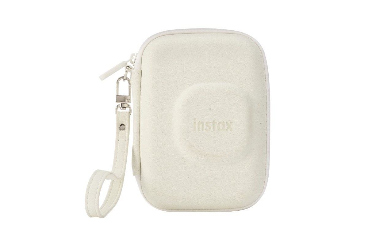 Fujifilm Instax Mini LiPlay 2-in-1 Hybrid Instant Camera and Smartphone Printer Case (Misty White)