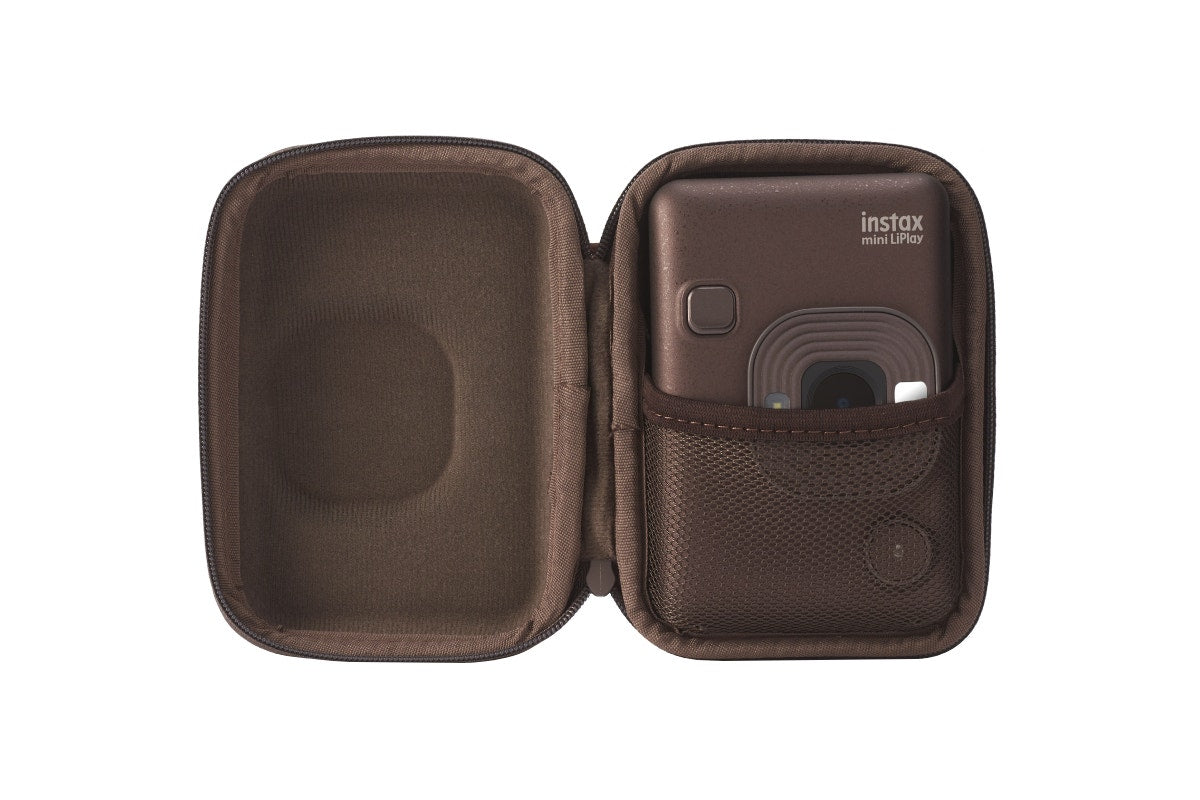 Fujifilm Instax Mini LiPlay 2-in-1 Hybrid Instant Camera and Smartphone Printer Case (Deep Bronze)