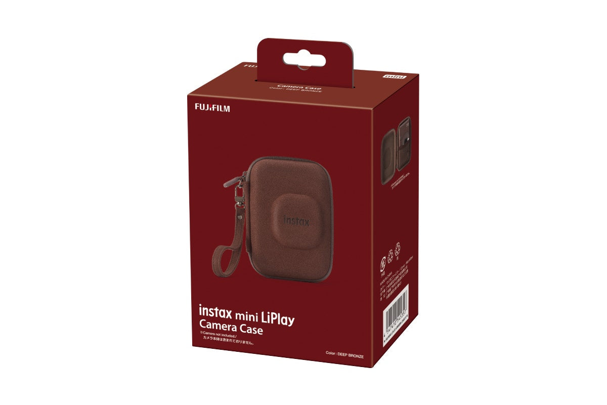 Fujifilm Instax Mini LiPlay 2-in-1 Hybrid Instant Camera and Smartphone Printer Case (Deep Bronze)