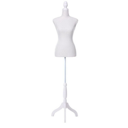 Female Mannequin 170cm Model Dressmaker Clothes Display Torso Tailor Wedding White | Auzzi Store