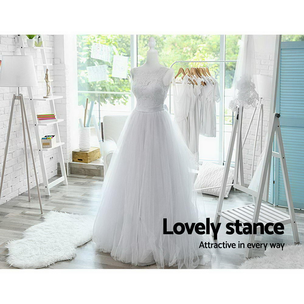 Female Mannequin 170cm Model Dressmaker Clothes Display Torso Tailor Wedding White | Auzzi Store