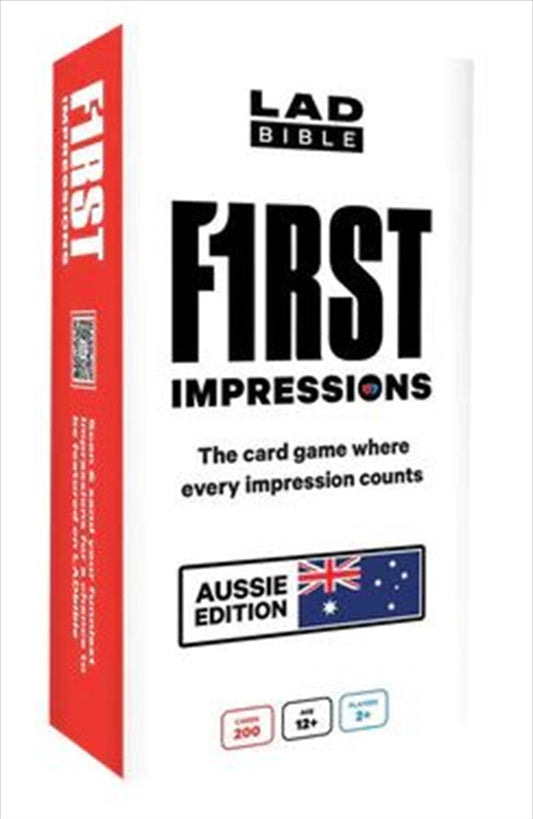 First Impressions - Aussie Edit Card Game | Auzzi Store