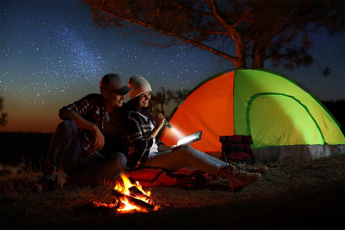 Rechargeable LED 1800mAh Flashlight