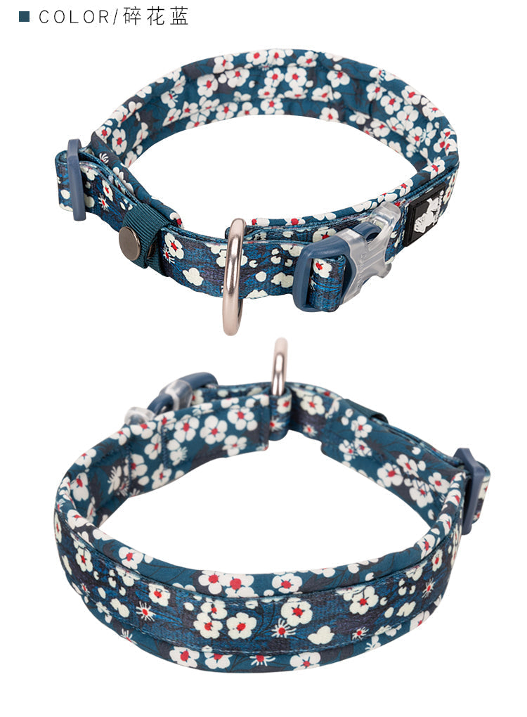 Floral Collar Saxony Blue | Auzzi Store