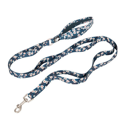 Floral Multi Handle Saxony Blue