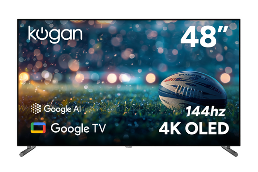 Kogan 48" OLED 4K 144Hz Smart AI Google TV - X98J