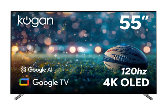 Kogan 55" OLED 4K 120Hz Smart AI Google TV - X98J