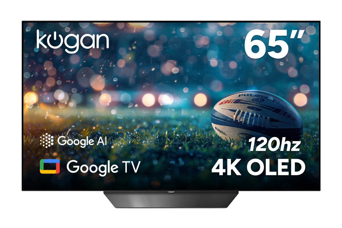 Kogan 65" OLED 4K 120Hz Smart AI Google TV - X98J