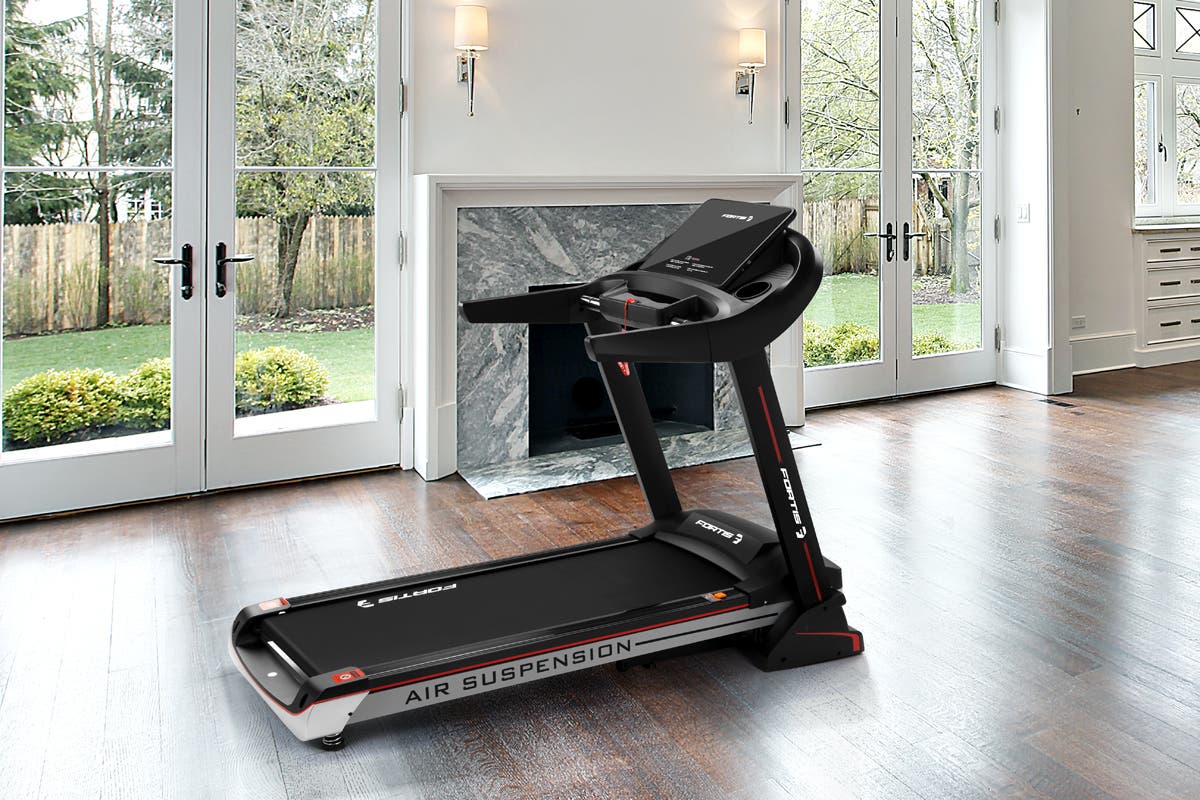 Fortis 520mm Belt Auto Incline Luxury Treadmill | Auzzi Store
