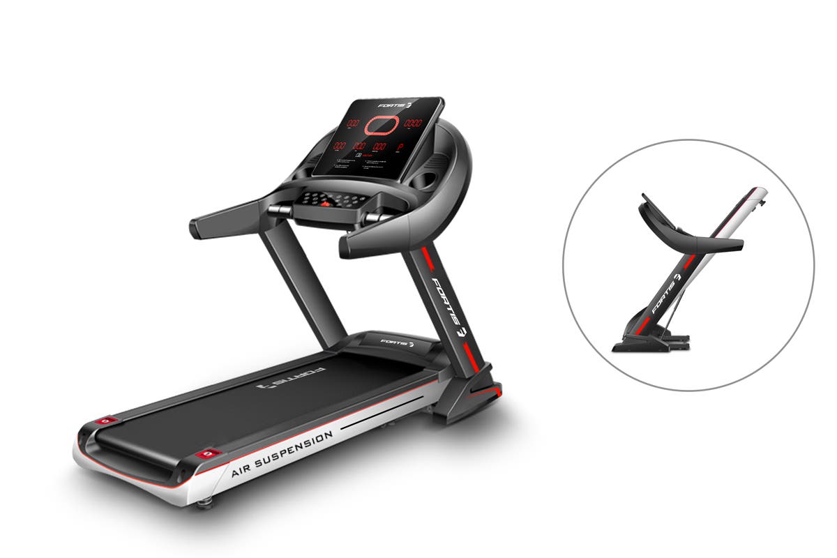 Fortis 520mm Belt Auto Incline Luxury Treadmill | Auzzi Store
