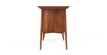 Brosa Frank Large Study Desk with Drawers (Brown)