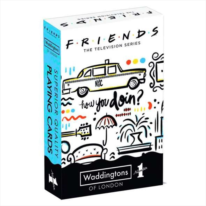 Friends Waddingtons Number 1 Playing Cards | Auzzi Store