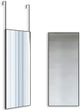 Full-Length Mirror Long Standing for Bedroom and Bathroom (106 x 35 cm, Black) | Auzzi Store