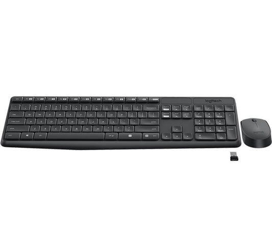 Full Size Wireless Keyboard Mouse Combo - Logitech MK235 | Auzzi Store