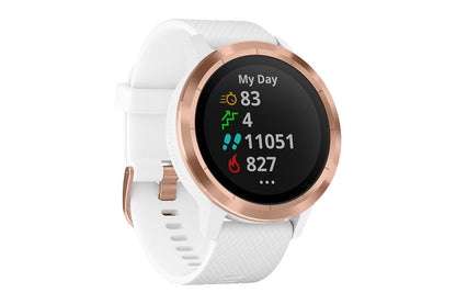 Garmin Vívoactive 3 (White with Rose Gold Hardware)