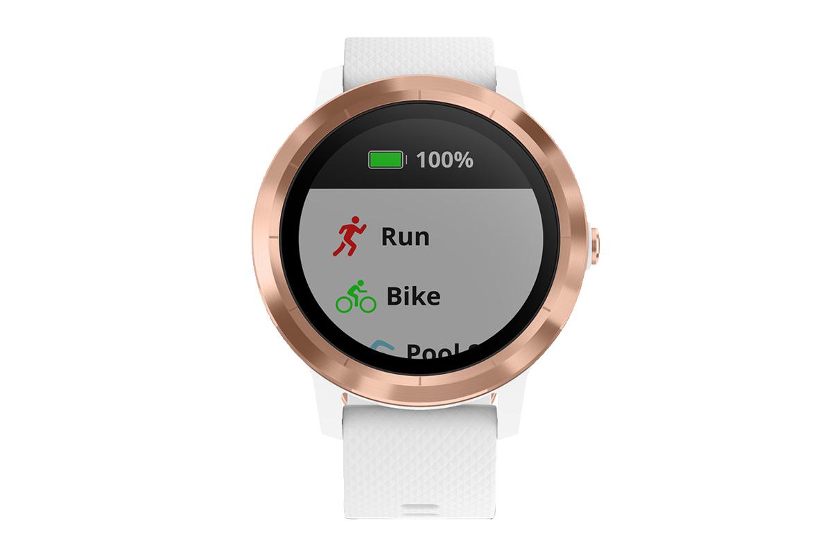 Garmin Vívoactive 3 (White with Rose Gold Hardware)