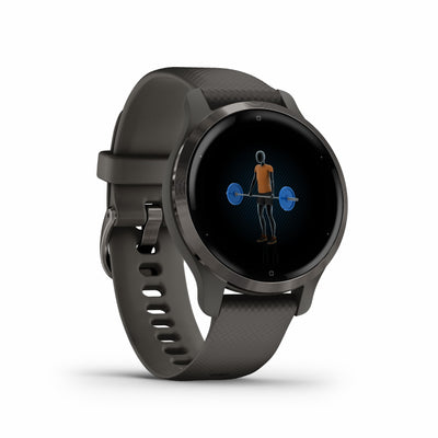 Garmin Venu 2s Smart Sports Watch - Grey/Slate - Damaged Box