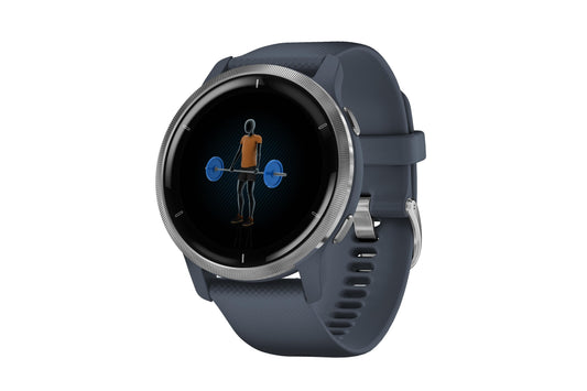Garmin Venu 2 (Blue Granite/Passivated)