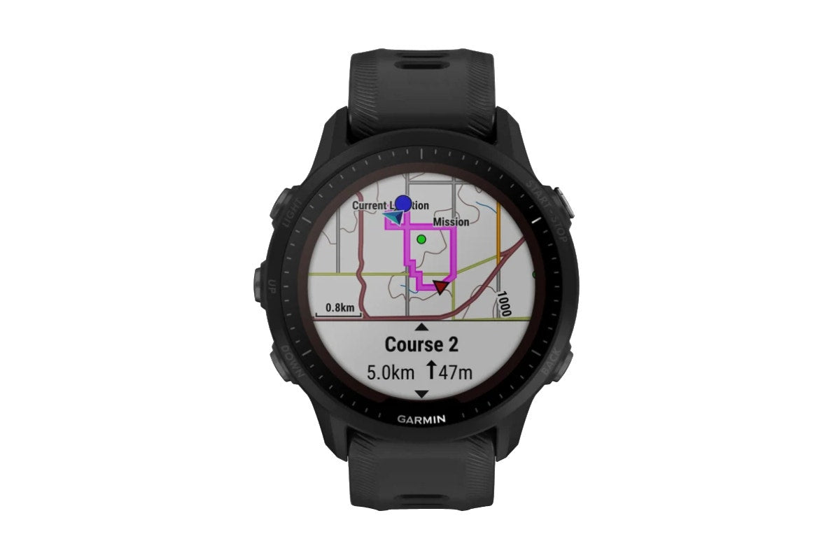 Garmin Forerunner 955 Solar Smart Sports Watch (Black)