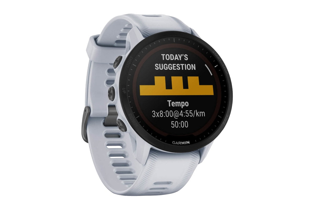 Garmin Forerunner 955 Solar Smart Sports Watch (Whitestone)