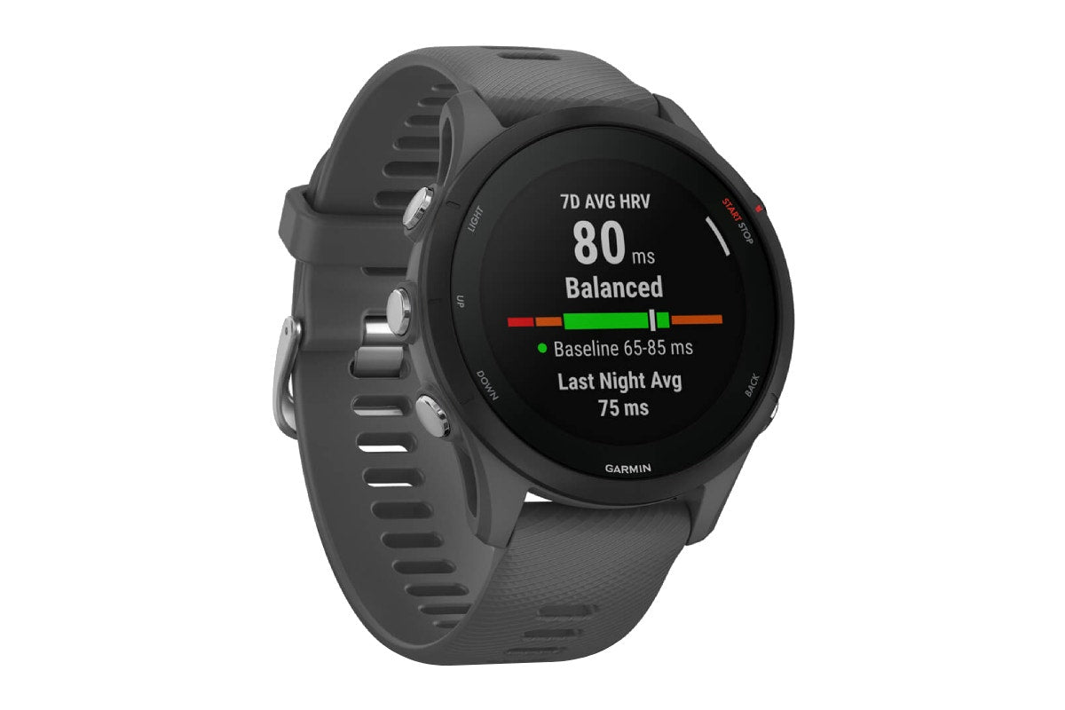 Garmin Forerunner 255 Smart Sports Watch (Slate Grey, 46mm)