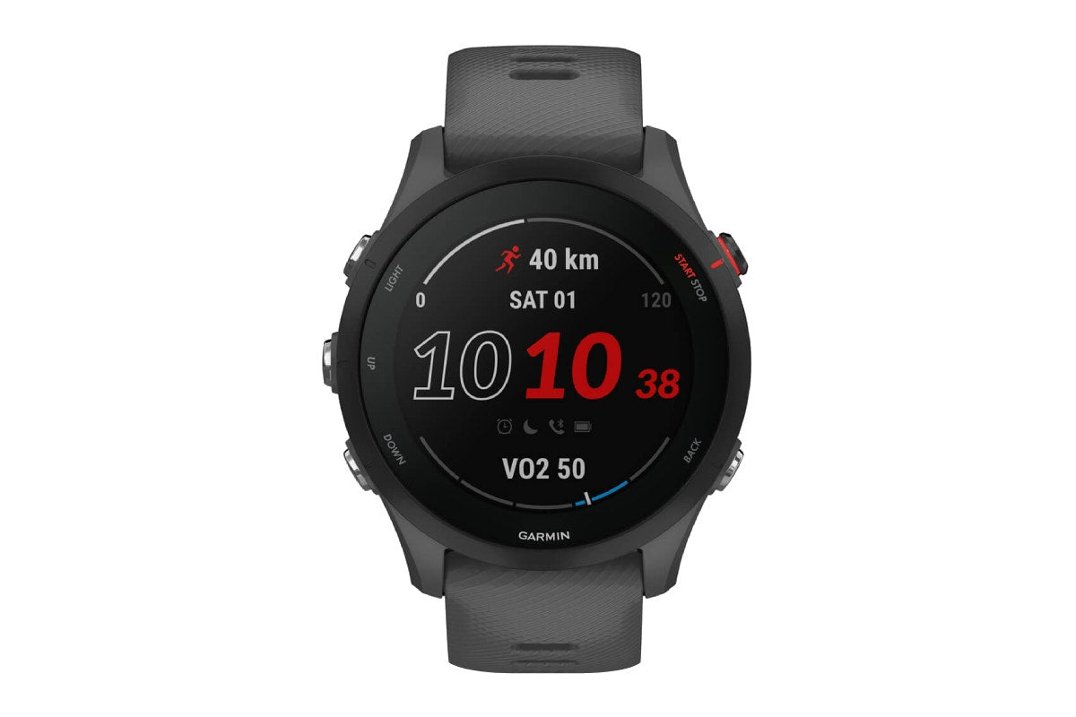 Garmin Forerunner 255 Smart Sports Watch (Slate Grey, 46mm)