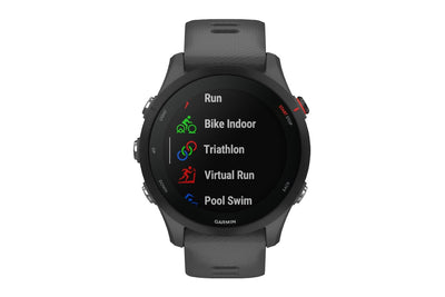 Garmin Forerunner 255 Smart Sports Watch - Slate Grey, 46mm