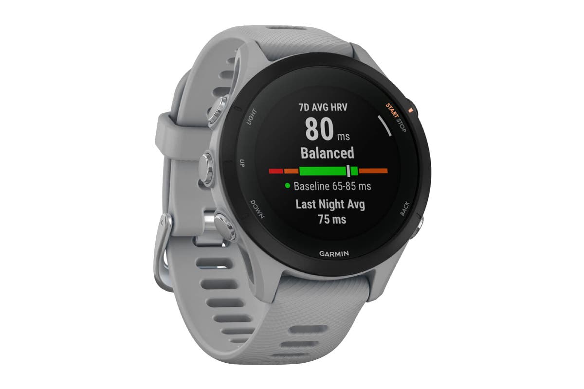 Garmin Forerunner 255S Smart Sports Watch (Powder Grey)