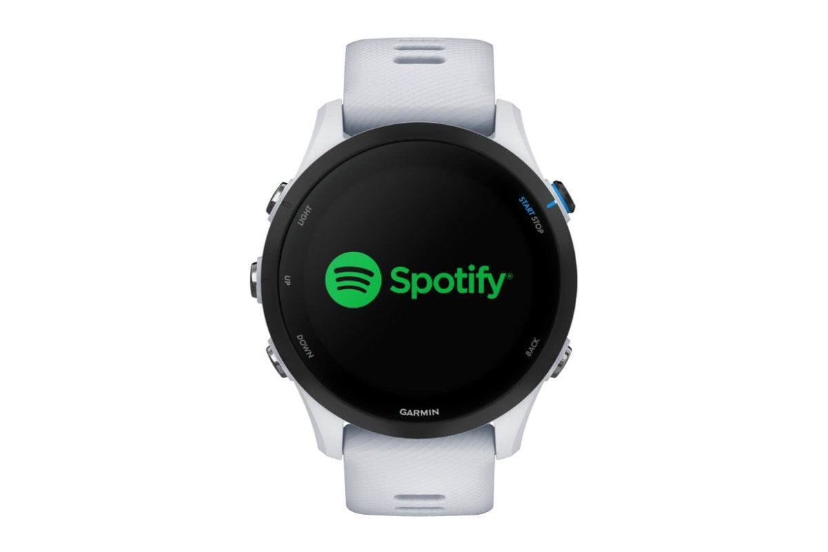 Garmin Forerunner 255 Music Smart Sports Watch (Whitestone)