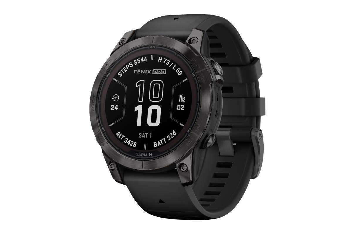 Garmin Fenix 7 Pro Sapphire Solar Smart Sports Watch (Carbon Grey, 47mm)