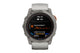 Garmin Fenix 7X Pro Sapphire Solar Titanium Smart Sports Watch (Fog Grey/Ember Orange Band, 51mm)