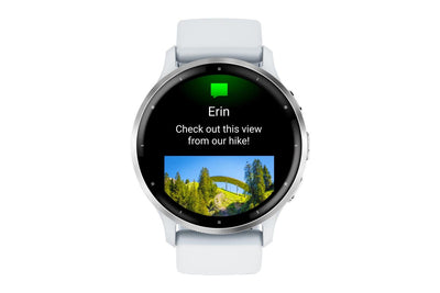 Garmin Venu 3 Smart Sports Watch (45mm) - Silver/Whitestone