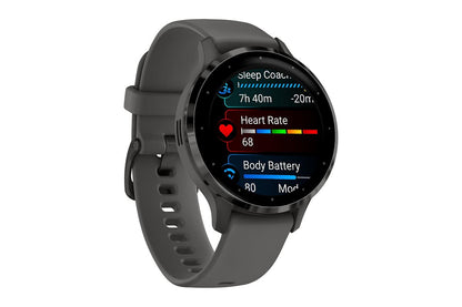 Garmin Venu 3S Smart Sports Watch (Slate/Pebble Grey, 41mm)