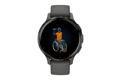 Garmin Venu 3S Smart Sports Watch (Slate/Pebble Grey, 41mm)