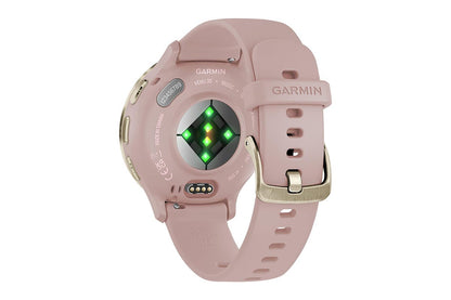 Garmin Venu 3S Smart Sports Watch (Soft Gold/Dust Rose, 41mm)