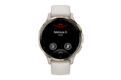 Garmin Venu 3S Smart Sports Watch (41mm) Ivory/Soft Gold