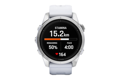 Garmin epix Pro Gen 2 Smart Sports Watch (Silver, 42mm)