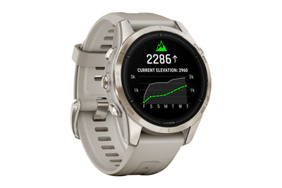Garmin epix Pro Gen 2 Sapphire Smart Sports Watch  - Soft Gold, 42mm