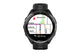Garmin Forerunner 965 Smart Sports Watch (Carbon Grey DLC Titanium with Black/Powder Grey Band, 47mm)