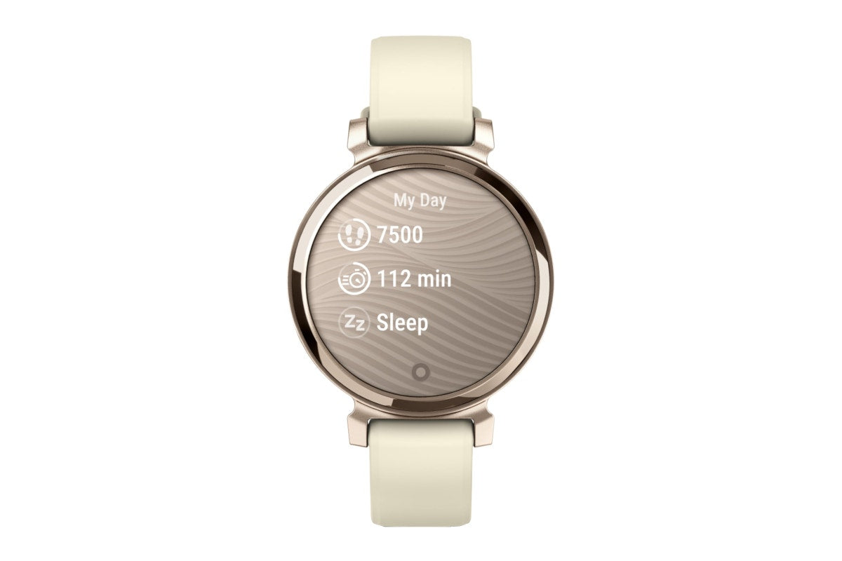 Garmin Lily 2 with Silicone Band  - Cream Gold/Coconut)