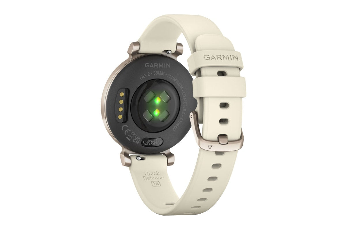 Garmin Lily 2 with Silicone Band  - Cream Gold/Coconut)