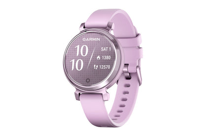 Garmin Lily 2 with Silicone Band  - Metallic Lilac)