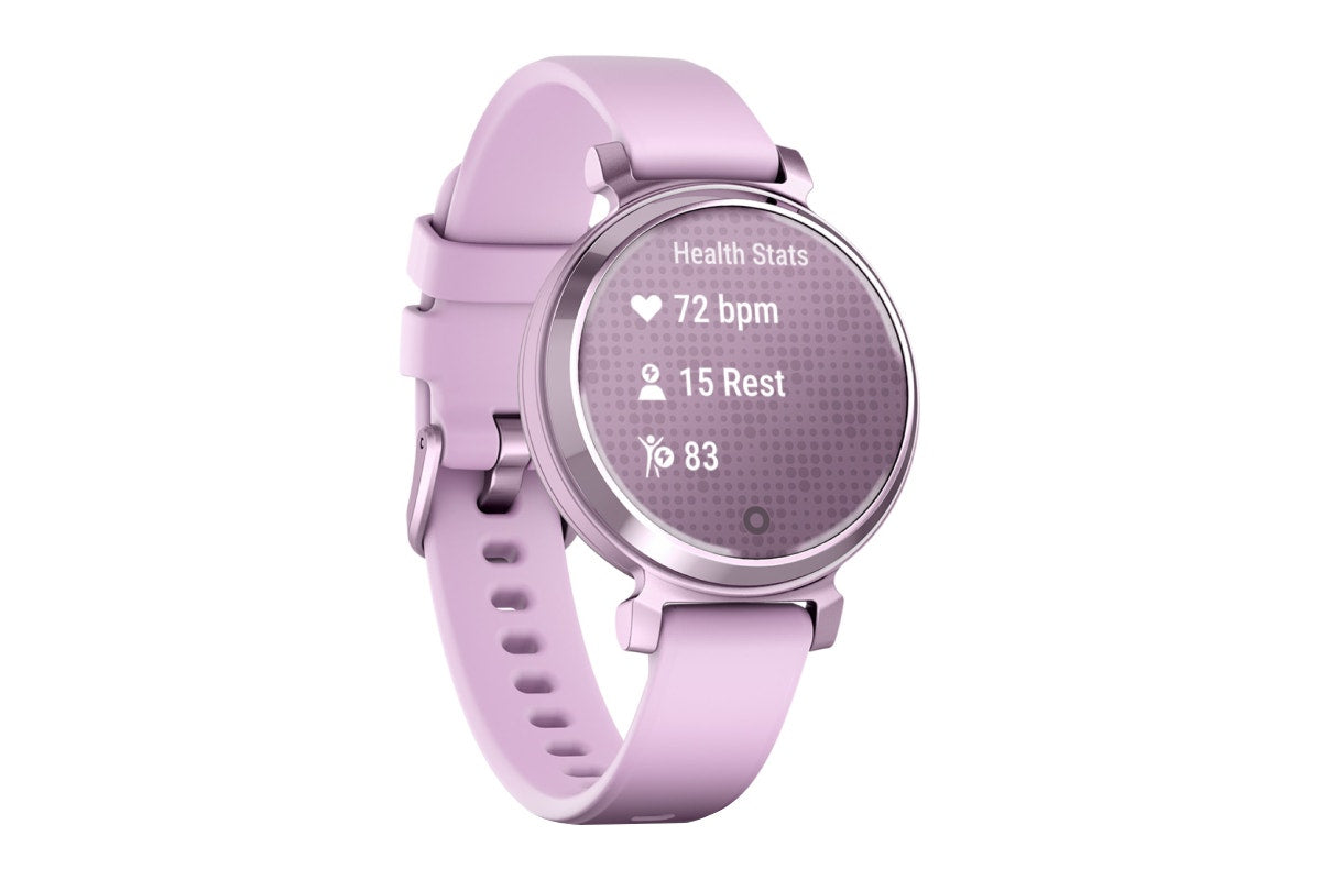 Garmin Lily 2 with Silicone Band  - Metallic Lilac)