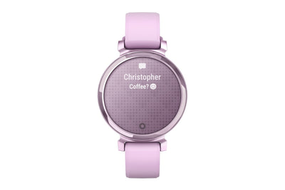 Garmin Lily 2 Smart Sports Watch - Metallic Lilac with Lilac Band
