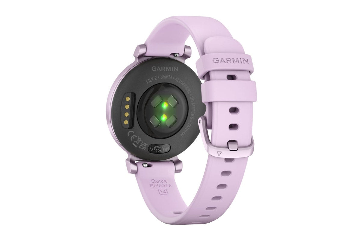 Garmin Lily 2 with Silicone Band  - Metallic Lilac)