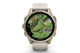 Garmin Fenix 8 AMOLED Sapphire Smart Sports Watch (Soft Gold/Fog Grey Band, 43mm)